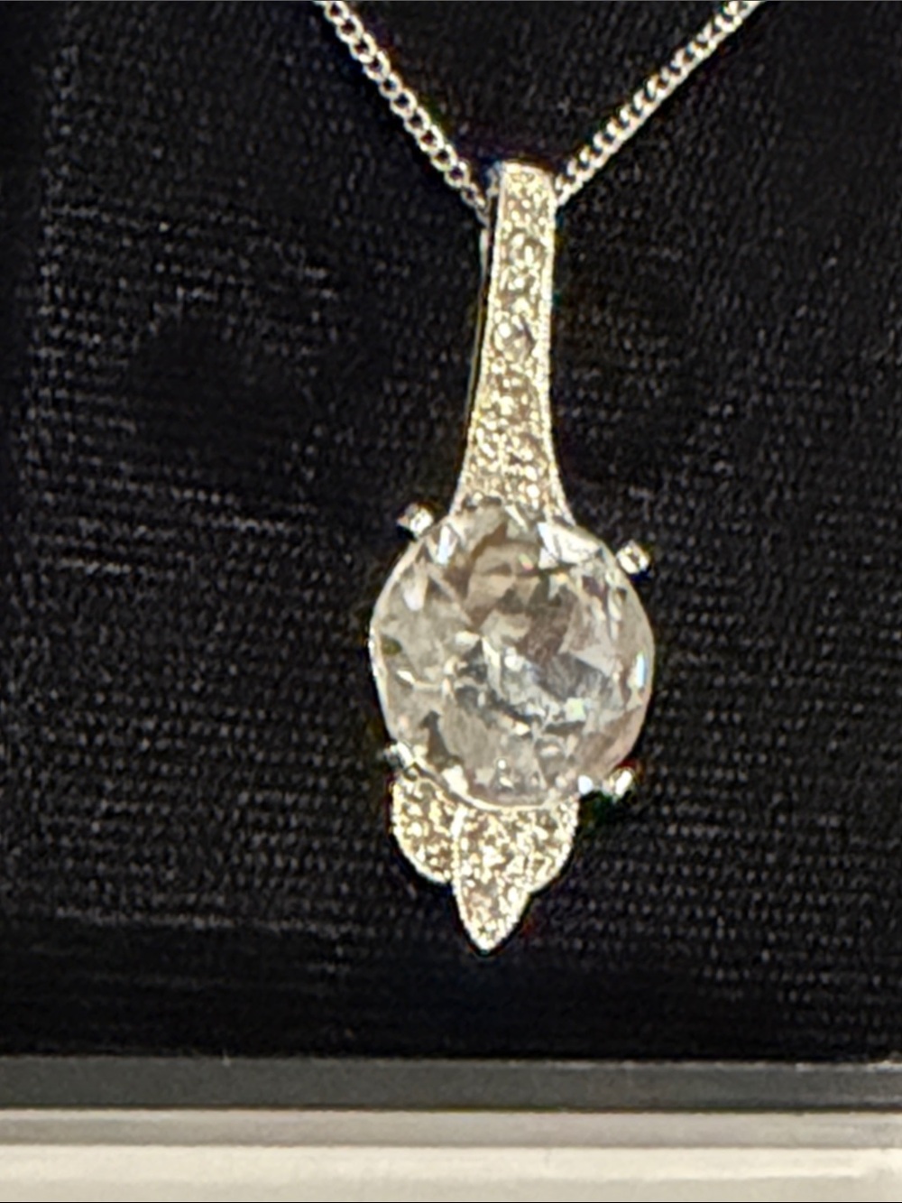 JoAnne Jewels "Diamondfire" necklace.